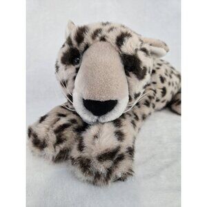 Vintage Life Like DAKIN Plush Stuffed Leopard Jaguar Animal Jungle Soft 18 Inch